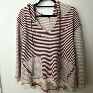Striped hoodie sweatshirt super comfy!!!